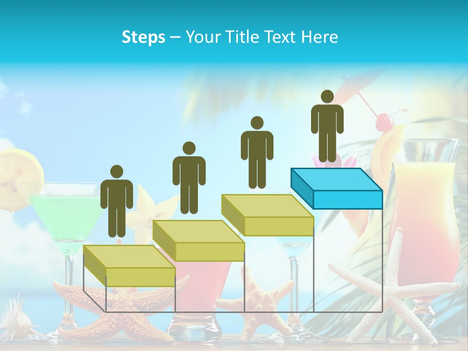 Relaxation Alcohol Fruit PowerPoint Template