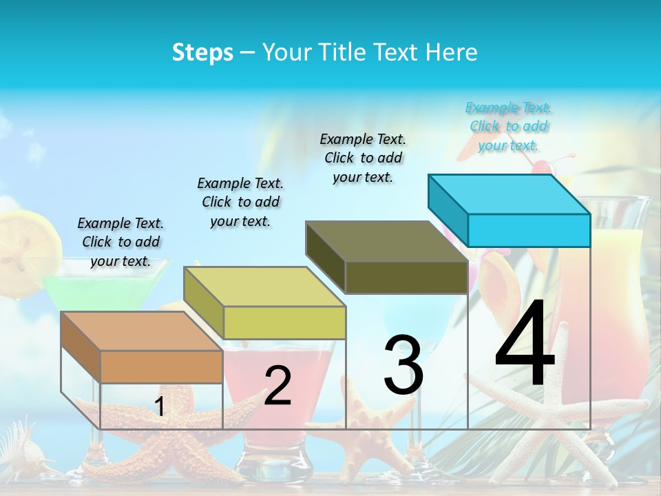 Relaxation Alcohol Fruit PowerPoint Template