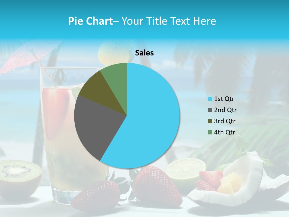 Vitamine Cibo Kiwi PowerPoint Template