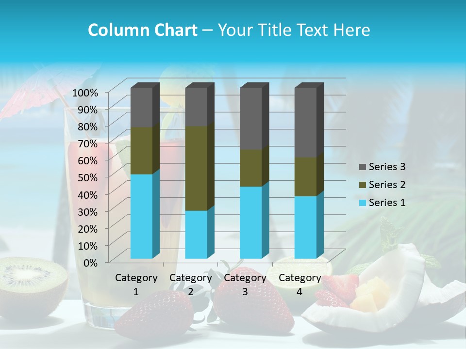 Vitamine Cibo Kiwi PowerPoint Template