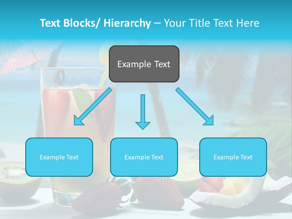 Vitamine Cibo Kiwi PowerPoint Template