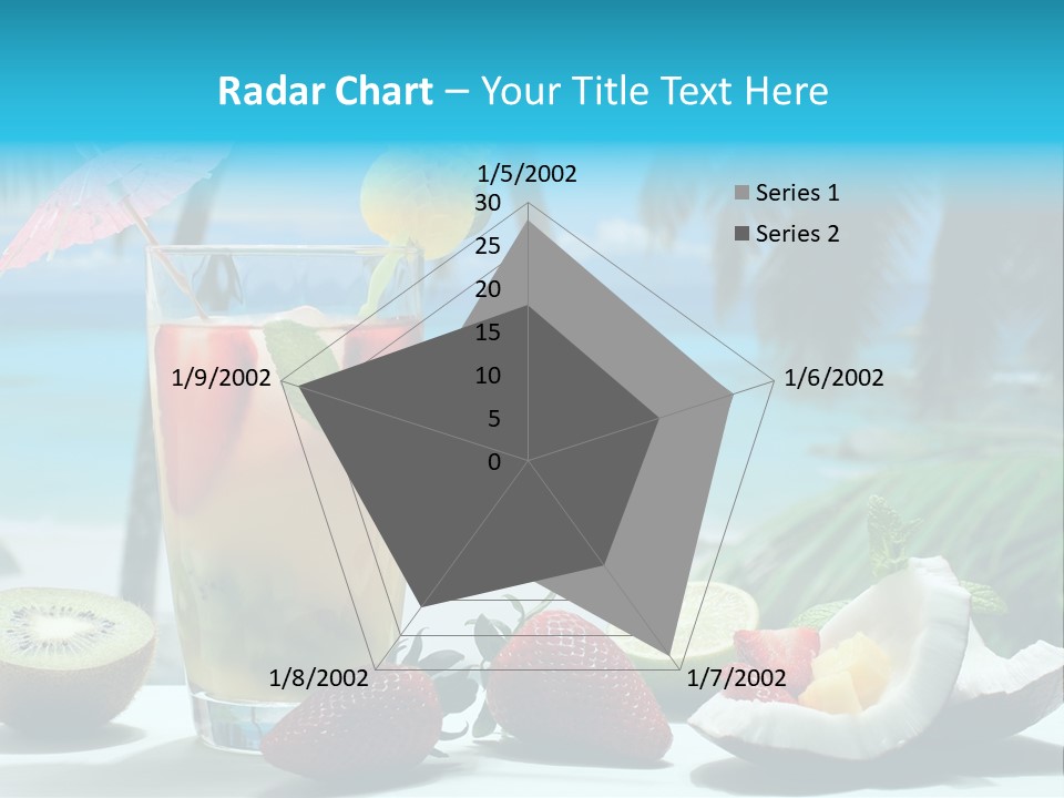 Vitamine Cibo Kiwi PowerPoint Template