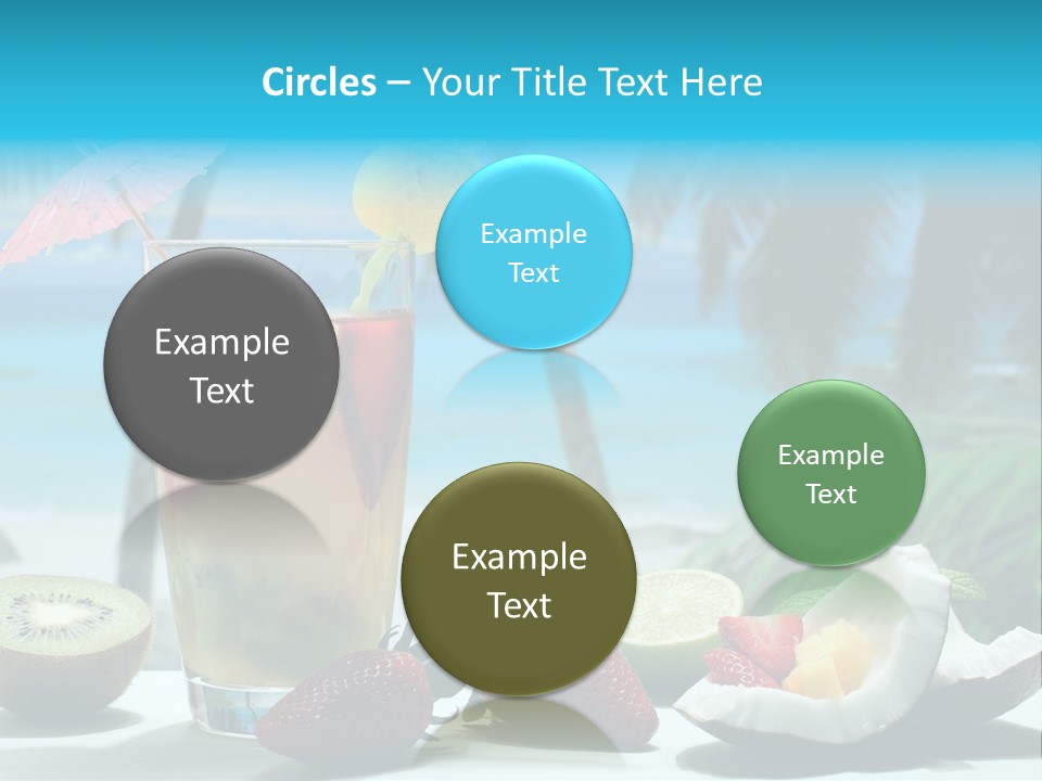 Vitamine Cibo Kiwi PowerPoint Template