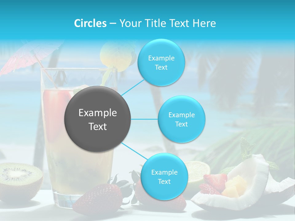 Vitamine Cibo Kiwi PowerPoint Template