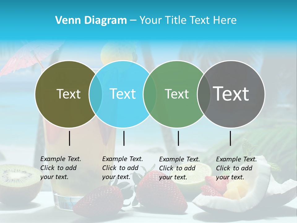 Vitamine Cibo Kiwi PowerPoint Template