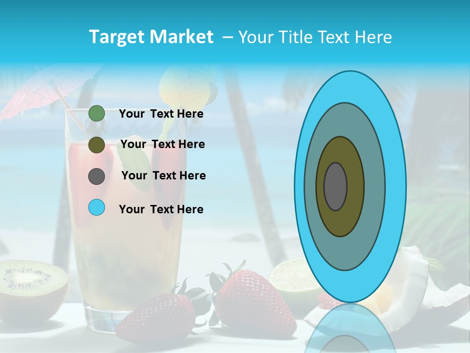 Vitamine Cibo Kiwi PowerPoint Template