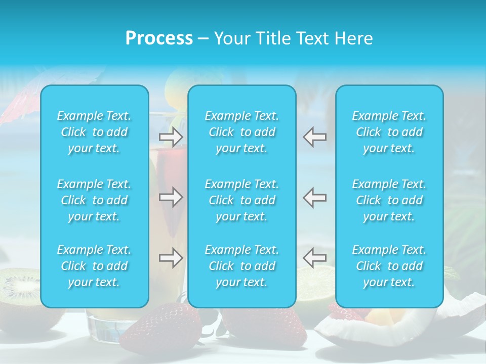 Vitamine Cibo Kiwi PowerPoint Template