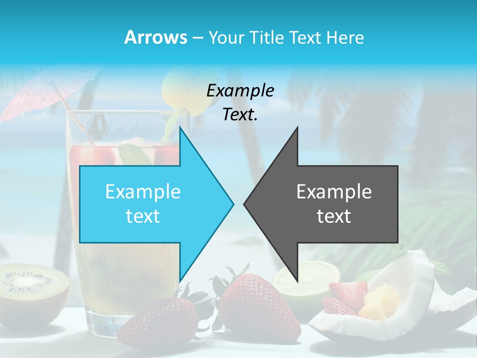 Vitamine Cibo Kiwi PowerPoint Template
