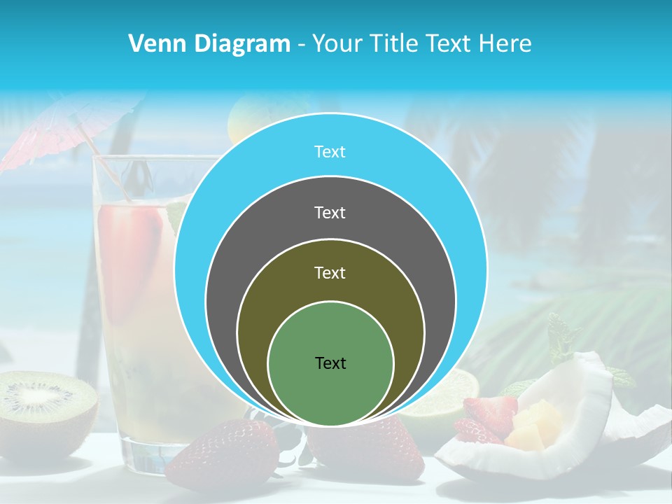 Vitamine Cibo Kiwi PowerPoint Template