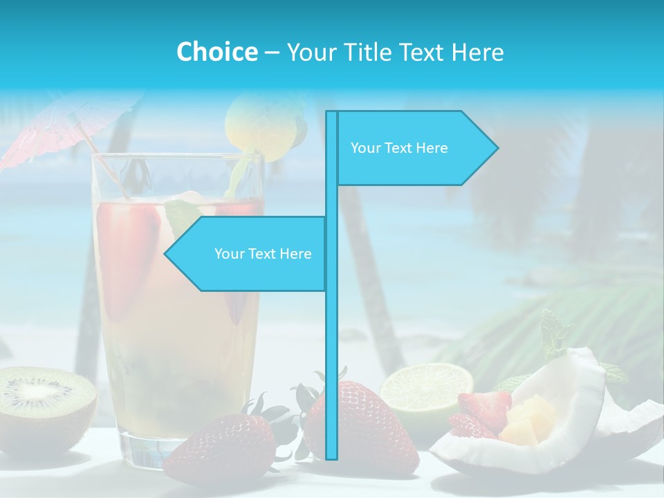 Vitamine Cibo Kiwi PowerPoint Template