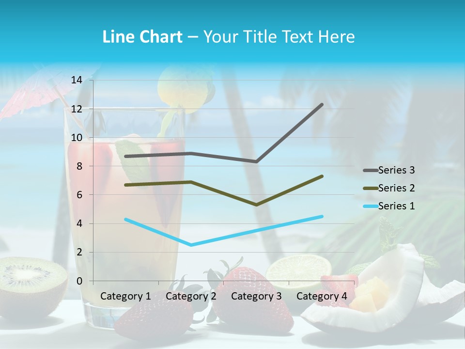 Vitamine Cibo Kiwi PowerPoint Template
