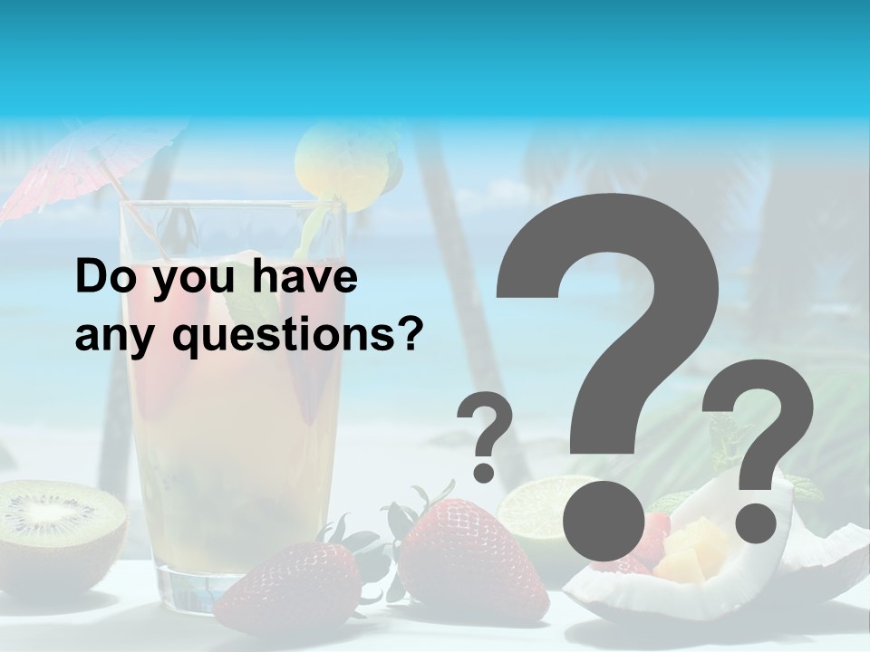 Vitamine Cibo Kiwi PowerPoint Template