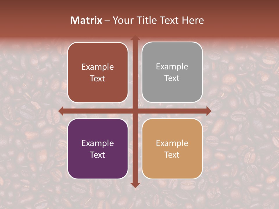 Cafe Contemporary Saucer PowerPoint Template