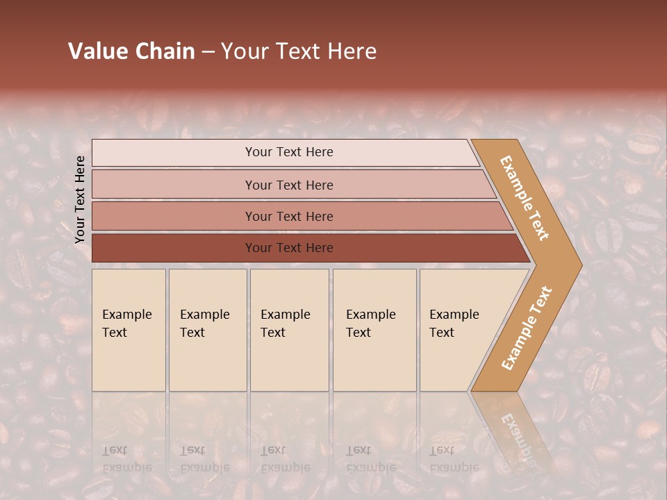 Cafe Contemporary Saucer PowerPoint Template