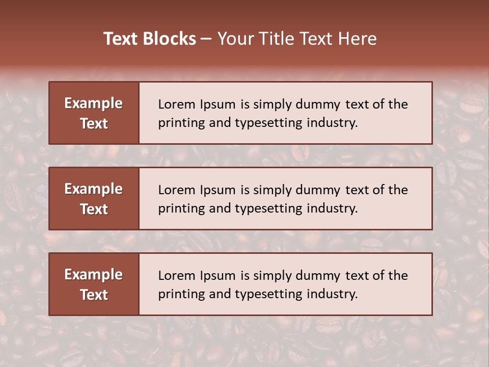 Cafe Contemporary Saucer PowerPoint Template