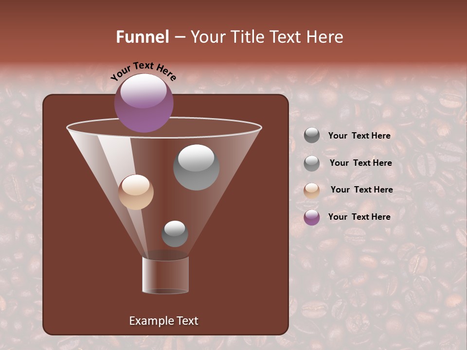 Cafe Contemporary Saucer PowerPoint Template