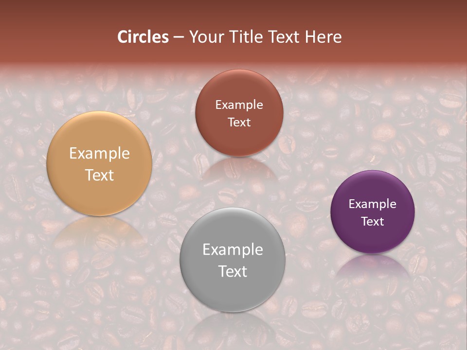 Cafe Contemporary Saucer PowerPoint Template