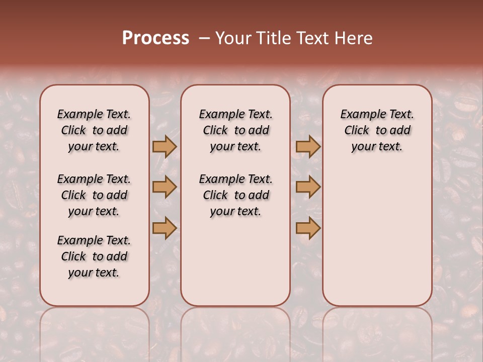 Cafe Contemporary Saucer PowerPoint Template