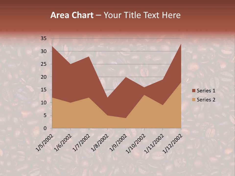 Cafe Contemporary Saucer PowerPoint Template