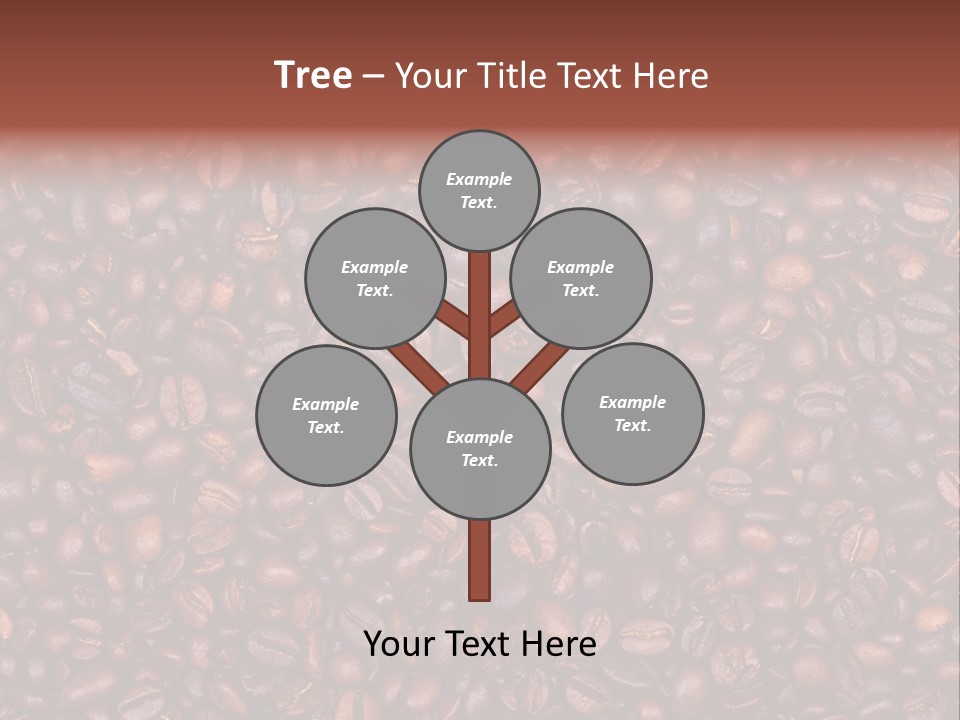Cafe Contemporary Saucer PowerPoint Template