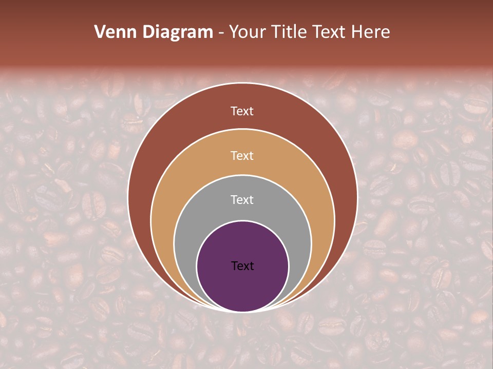 Cafe Contemporary Saucer PowerPoint Template