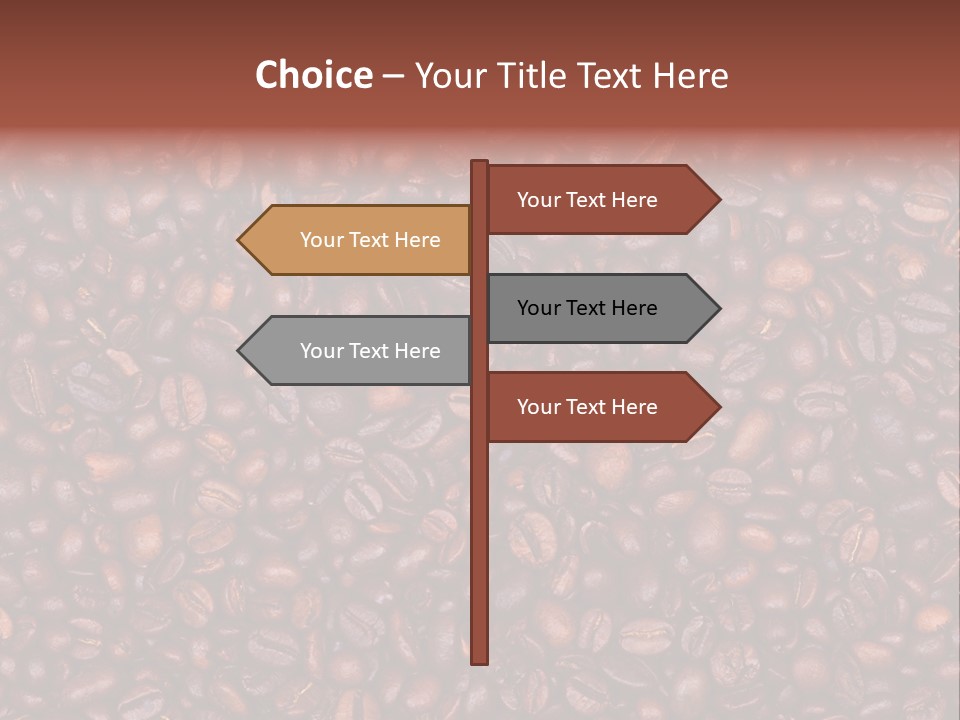 Cafe Contemporary Saucer PowerPoint Template