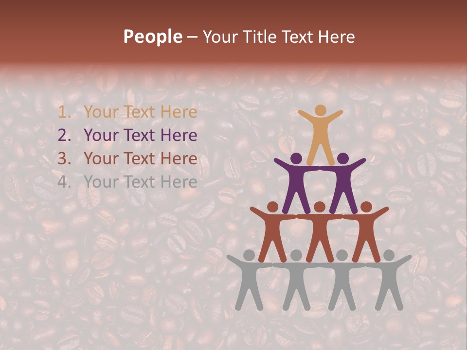 Cafe Contemporary Saucer PowerPoint Template