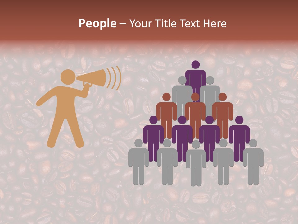 Cafe Contemporary Saucer PowerPoint Template