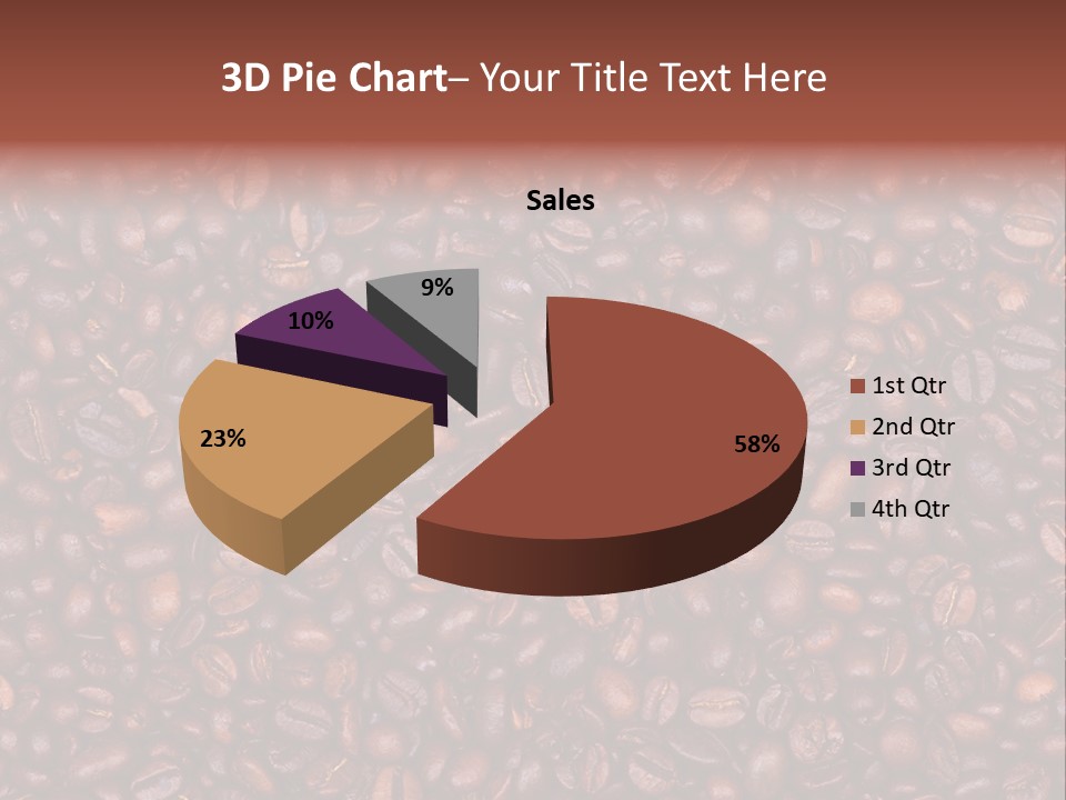 Cafe Contemporary Saucer PowerPoint Template