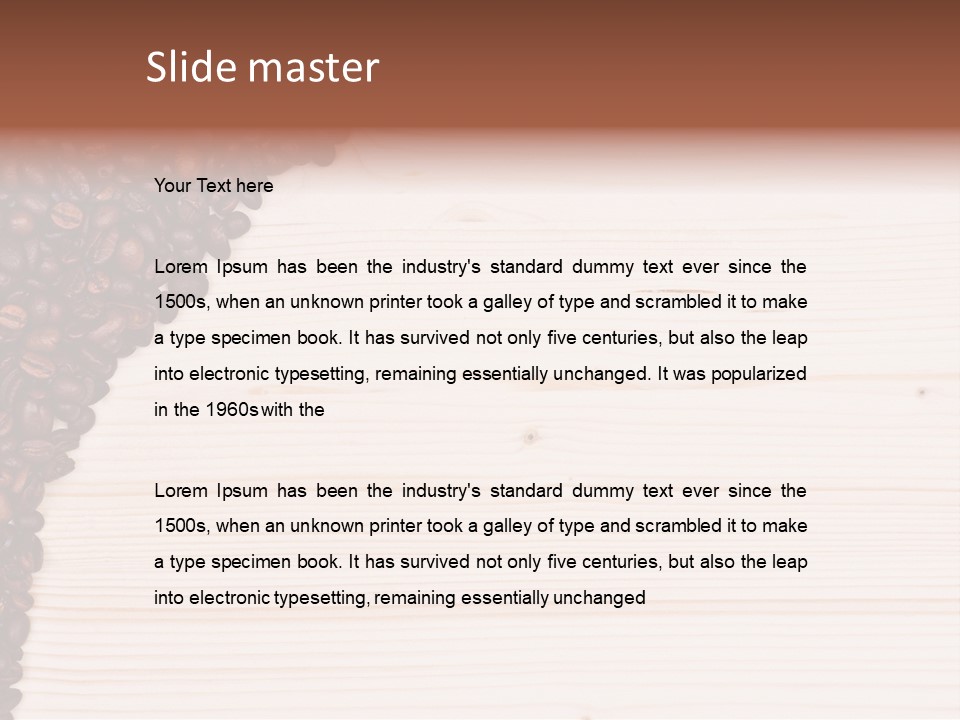 Many Copy Fresh PowerPoint Template