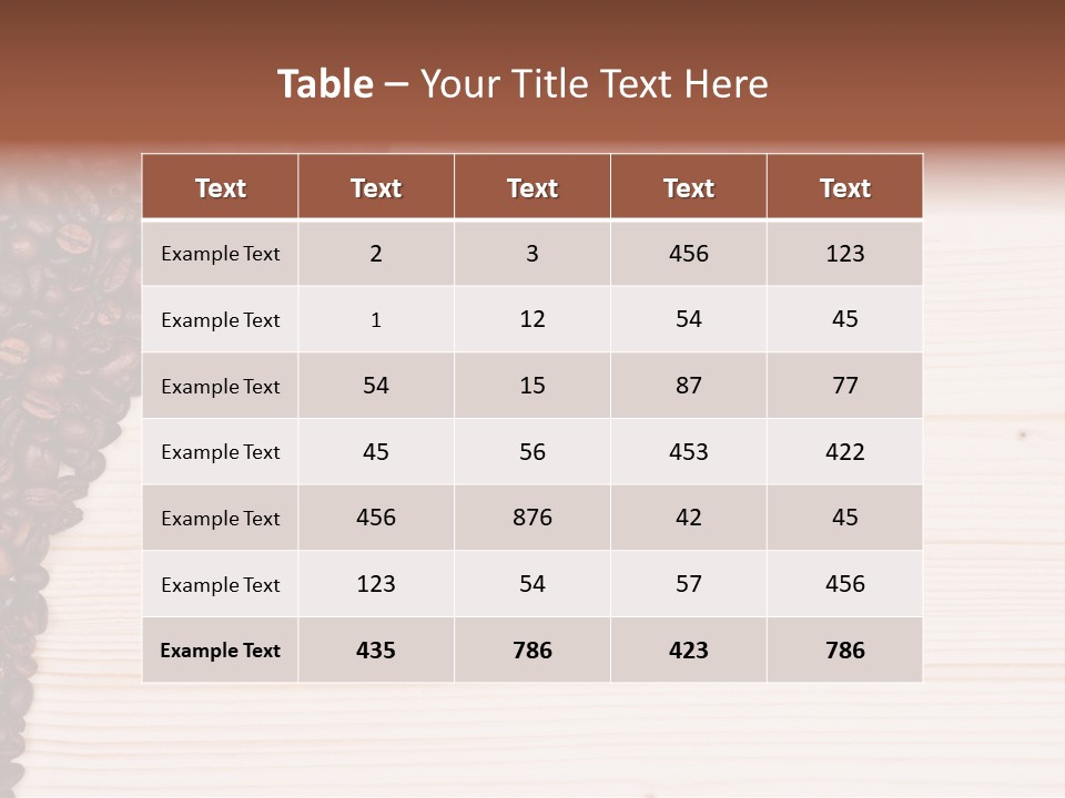 Many Copy Fresh PowerPoint Template