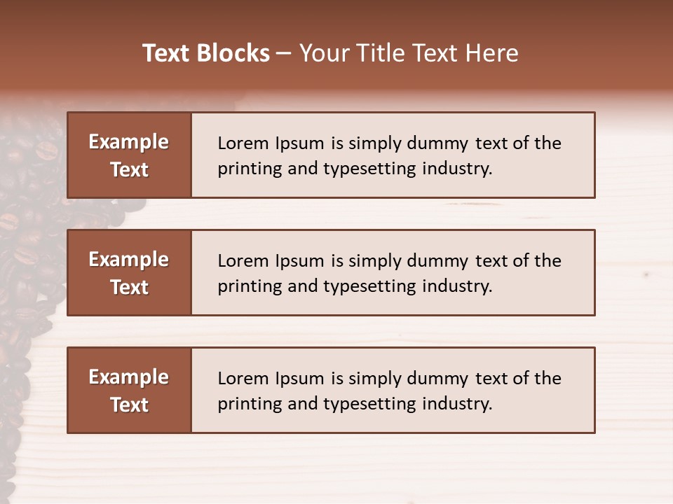Many Copy Fresh PowerPoint Template