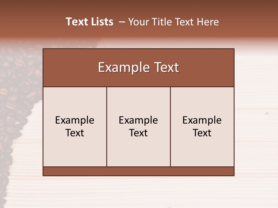 Many Copy Fresh PowerPoint Template