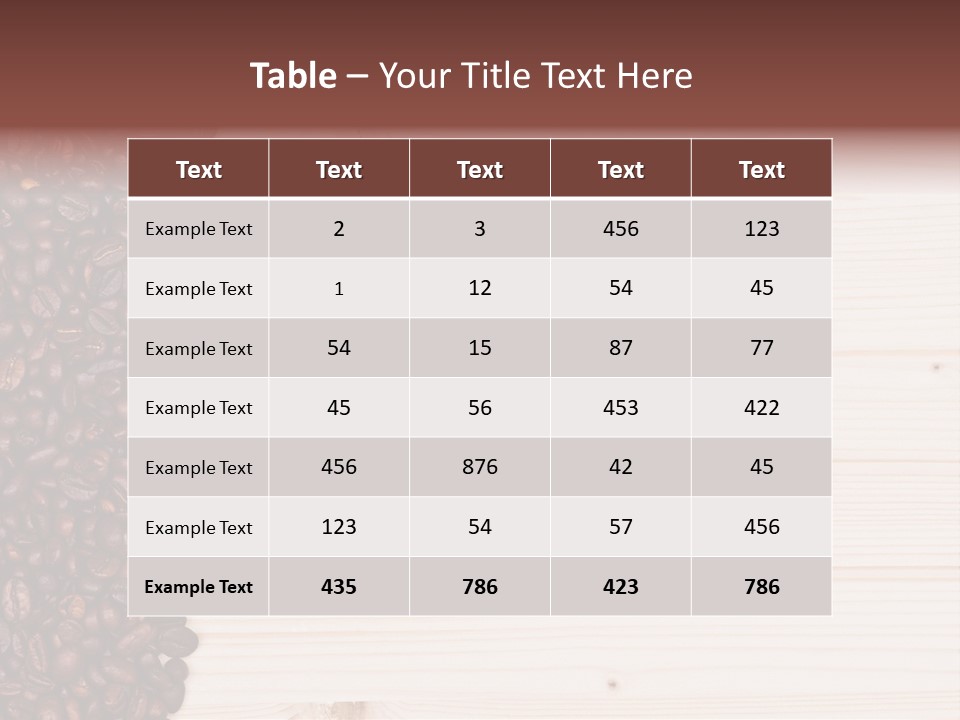 Whole Aromatic Drink PowerPoint Template