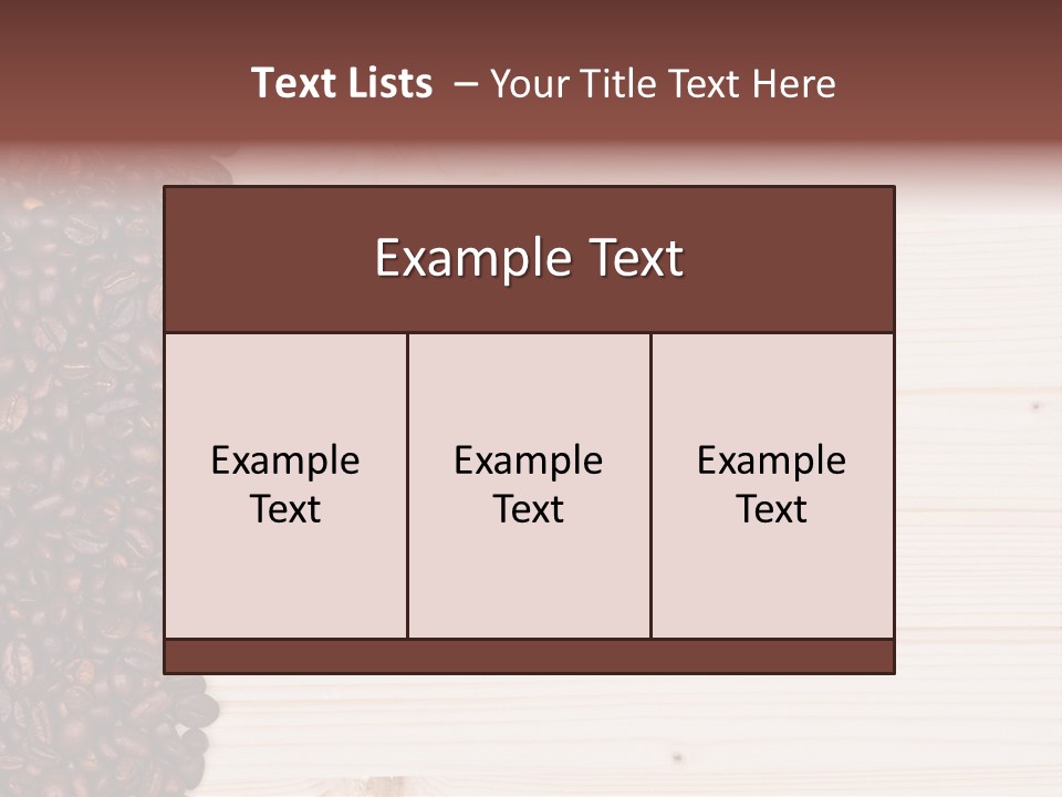 Whole Aromatic Drink PowerPoint Template