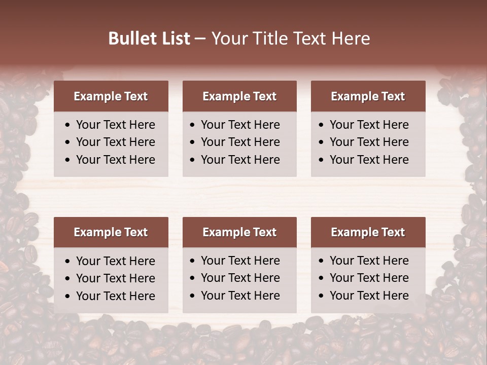 Cafe Whole Contemporary PowerPoint Template