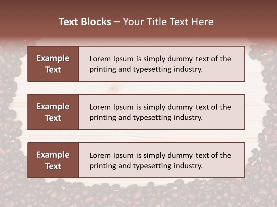 Cafe Whole Contemporary PowerPoint Template