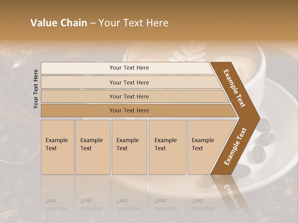 Still Life Latte Latteart PowerPoint Template