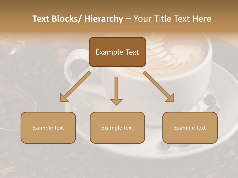 Still Life Latte Latteart PowerPoint Template