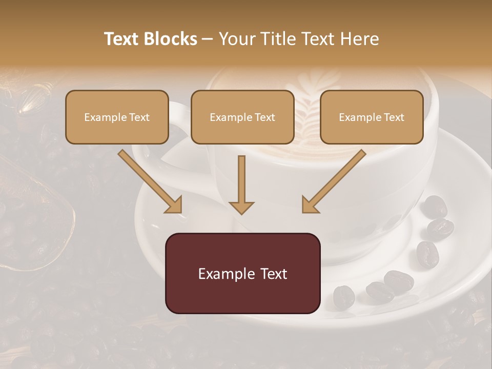 Still Life Latte Latteart PowerPoint Template