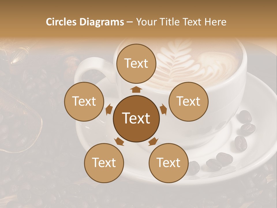 Still Life Latte Latteart PowerPoint Template