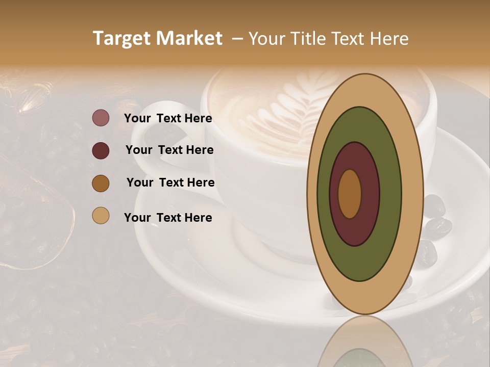 Still Life Latte Latteart PowerPoint Template