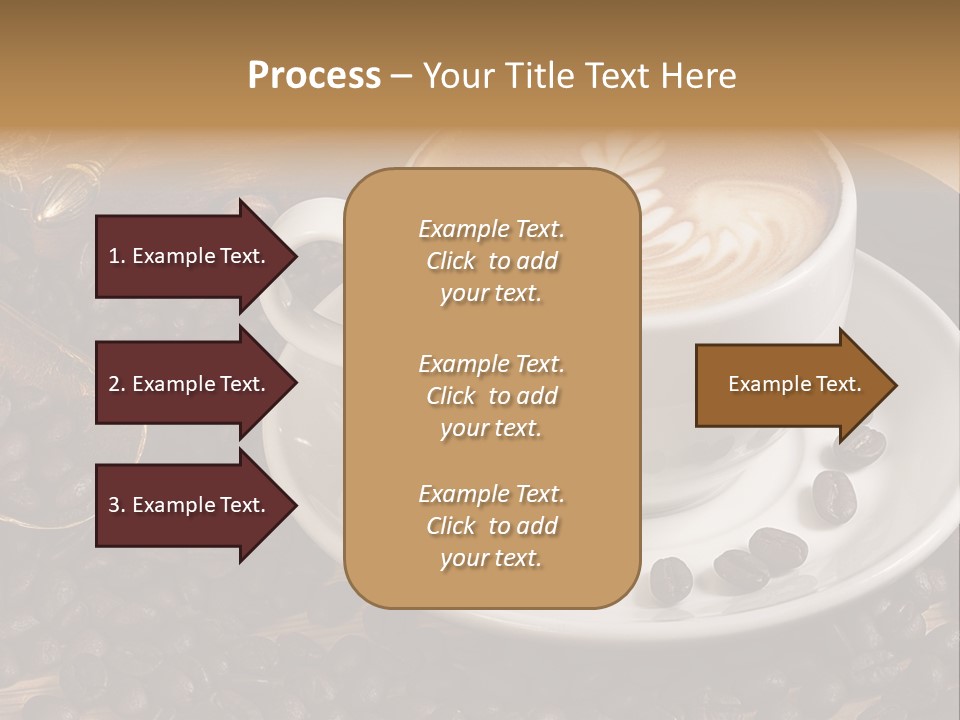 Still Life Latte Latteart PowerPoint Template