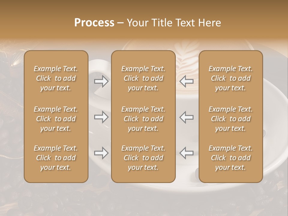 Still Life Latte Latteart PowerPoint Template