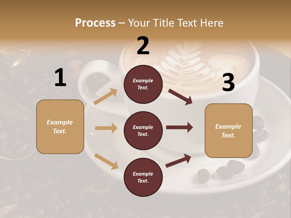 Still Life Latte Latteart PowerPoint Template