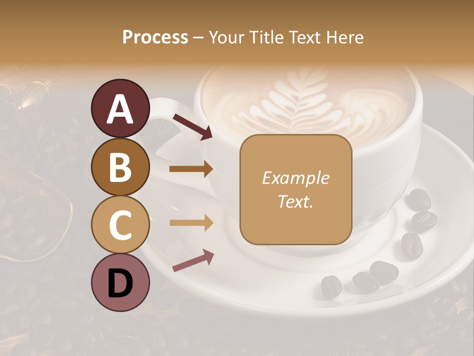 Still Life Latte Latteart PowerPoint Template