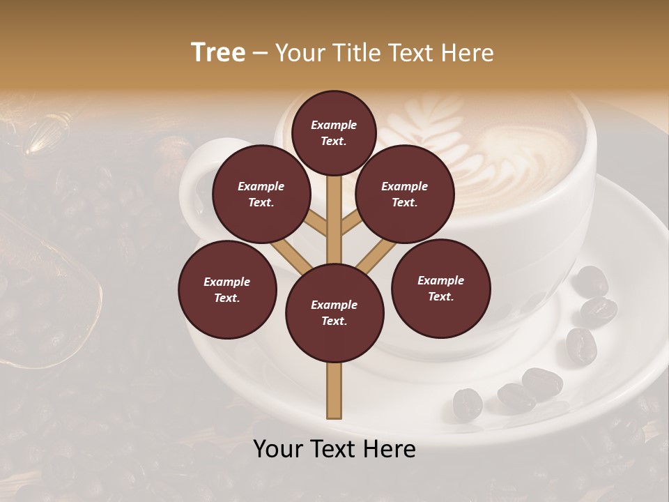 Still Life Latte Latteart PowerPoint Template
