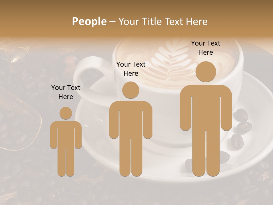 Still Life Latte Latteart PowerPoint Template