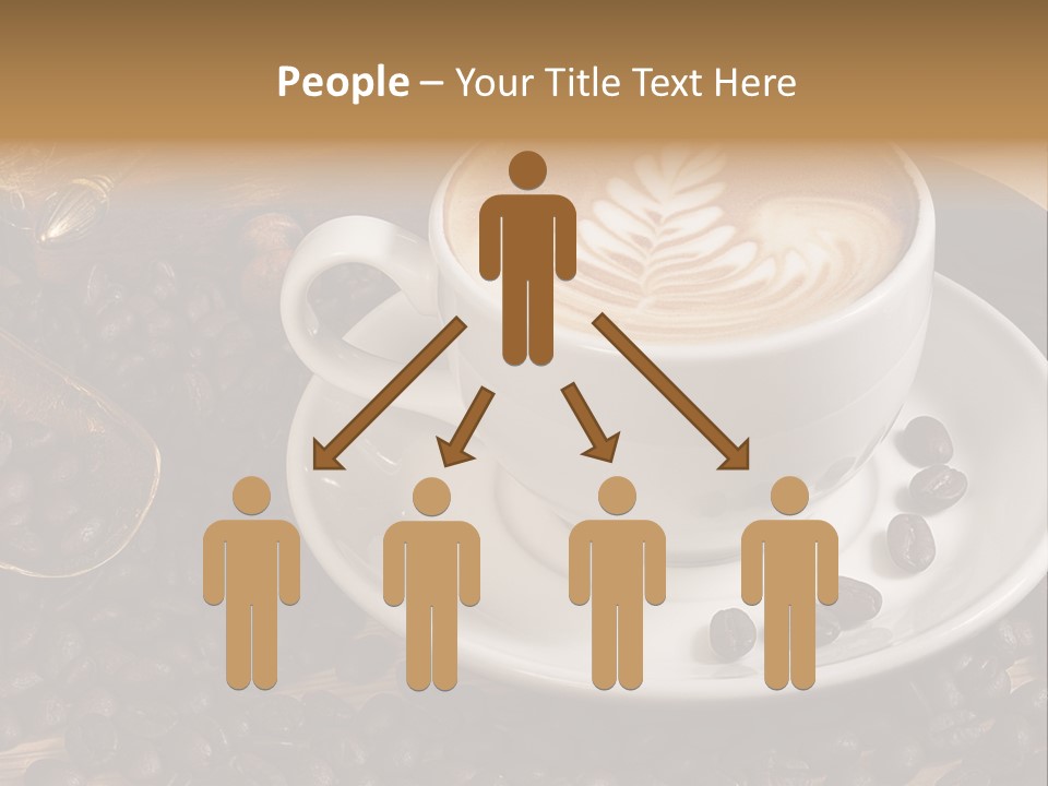 Still Life Latte Latteart PowerPoint Template