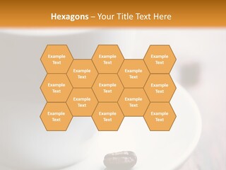 Arabica Froth Coffee Beans PowerPoint Template